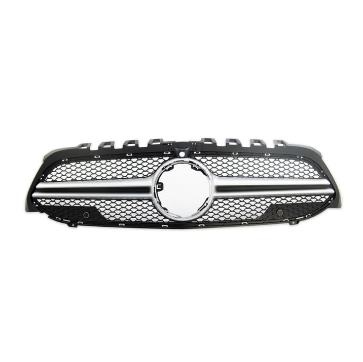 Grill Mercedes-Benz A V177 W177 Silver A-Type Camera