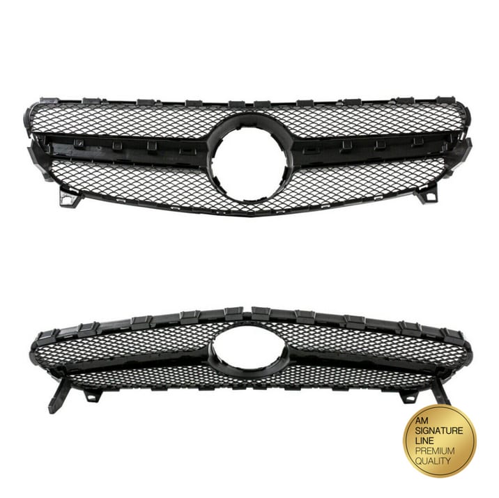 Grill Mercedes-Benz A W176 Facelift Gloss Black A-Type
