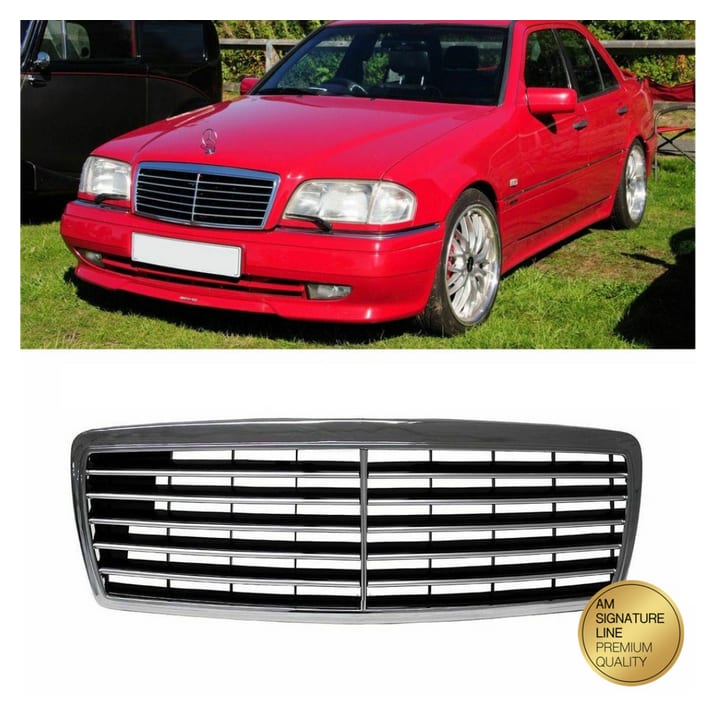 Grill Mercedes-Benz C W202 S202 Chrom