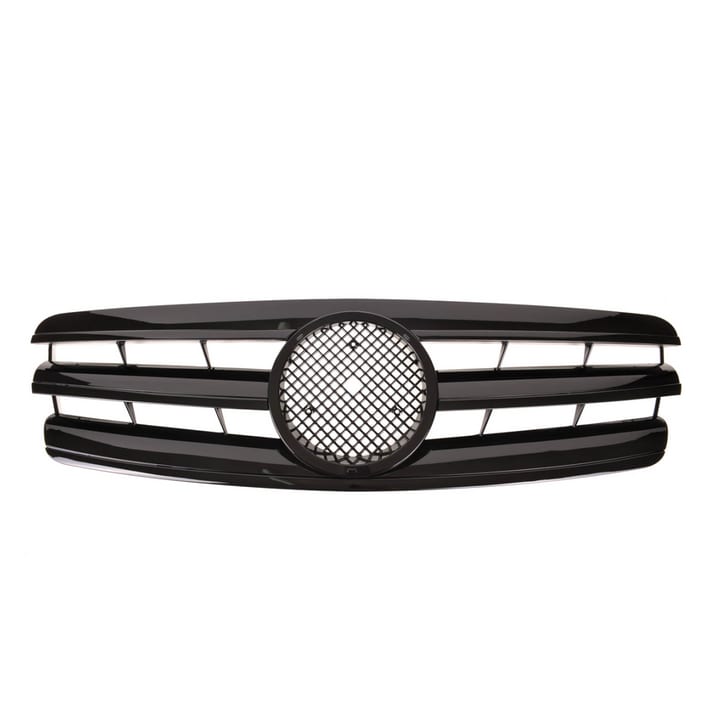 Grill Mercedes-Benz C W203 S203 All Black 3S