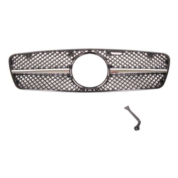 Grill Mercedes-Benz C W203 S203 Chrome & Black