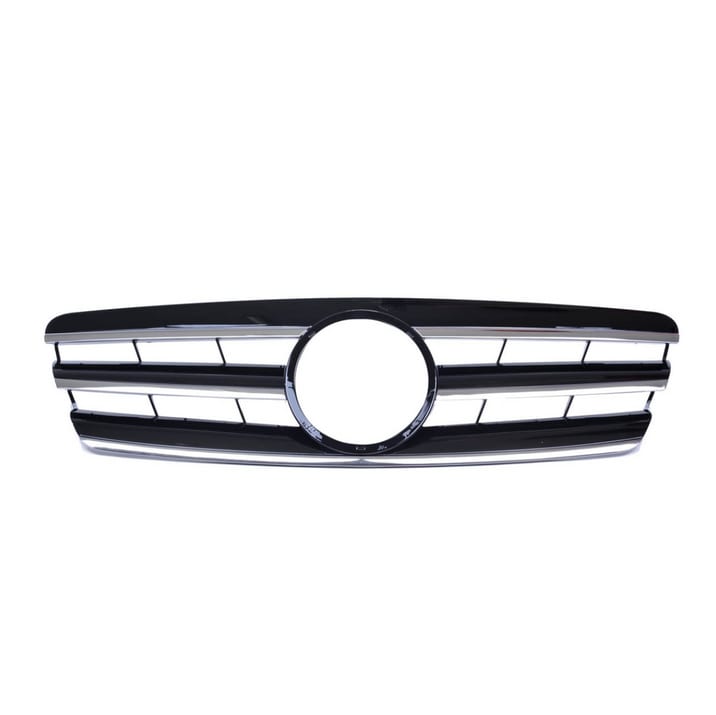 Grill Mercedes-Benz C W203 S203 Gloss Black 3S