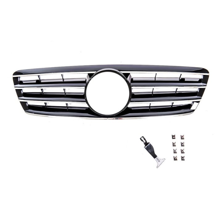 Grill Mercedes-Benz C W203 S203 Gloss Black 4S