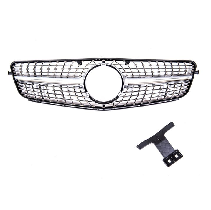 Grill Mercedes-Benz C W204 C204 S204 Silver