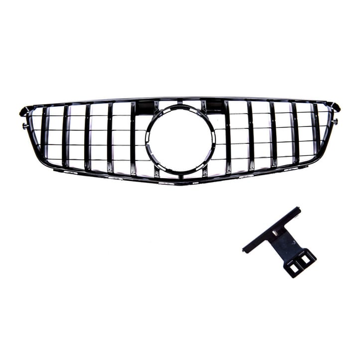 Grill Mercedes-Benz C W204 S204 C204 GT Gloss Black