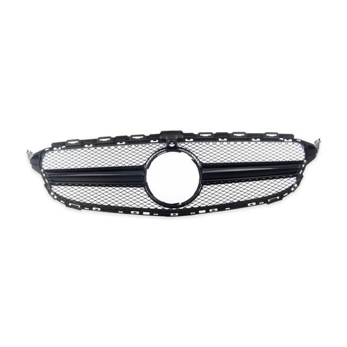 Grill Mercedes-Benz C W205 S205 A205 C205 Black A-Type Camera