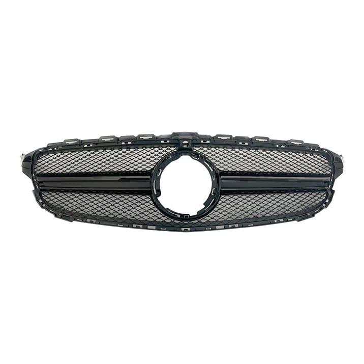 Grill Mercedes-Benz C W205 S205 A205 C205 Facelift Black A-Type Camera