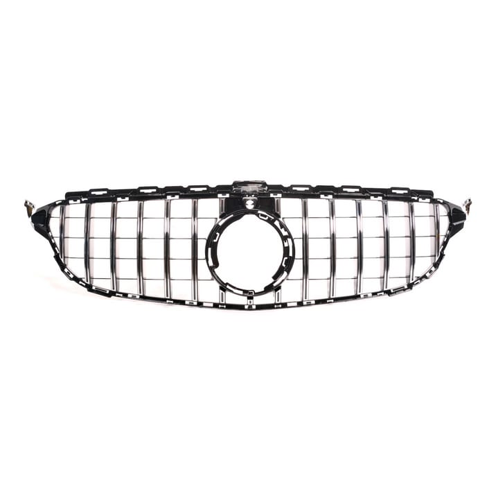 Grill Mercedes-Benz C W205 S205 A205 C205 Facelift GT Chrome Camera