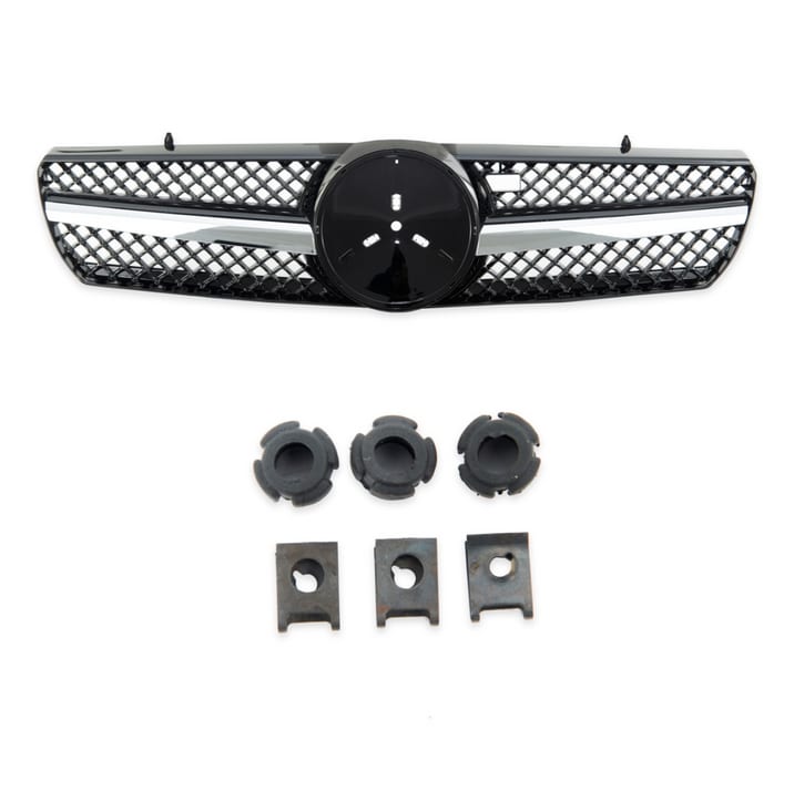 Grill Mercedes-Benz CL C215 Chrome & Black