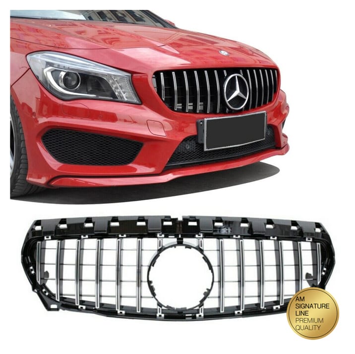 Grill Mercedes-Benz CLA C117, X117 GT Chrome & Black