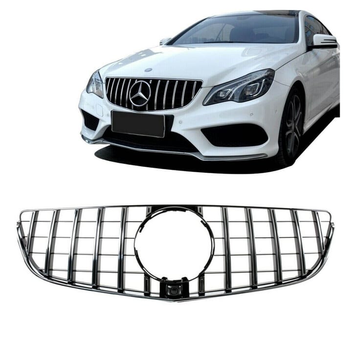 Grill Mercedes-Benz E C207 A207 Facelift GT Chrome & Black