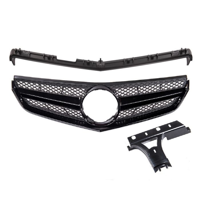 Grill Mercedes-Benz E C207 A207 Gloss Black