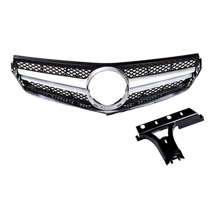 Grill Mercedes-Benz E C207 A207 Silver A-Type