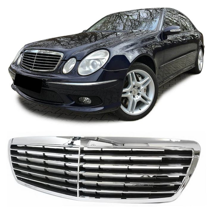 Grill Mercedes-Benz E W211 S211 Chrom
