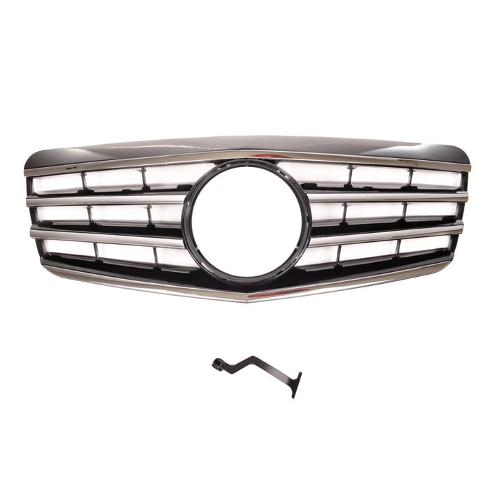 Grill Mercedes-Benz E W211 S211 Facelift Chrome & Black