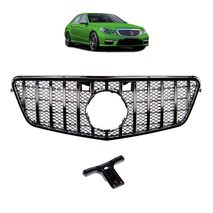 Grill Mercedes-Benz E W212 S212 GT Gloss Black