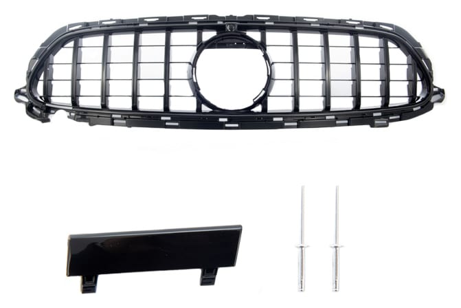Grill Mercedes-Benz E W213 S213 A238 C238 Facelift GT Black Camera