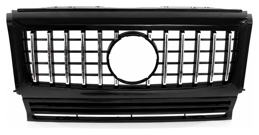 Grill Mercedes-Benz G W463 G63 Look Shiny Black