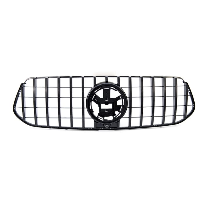 Grill Mercedes-Benz GLE V167 GLE C167 GT Gloss Black Camera