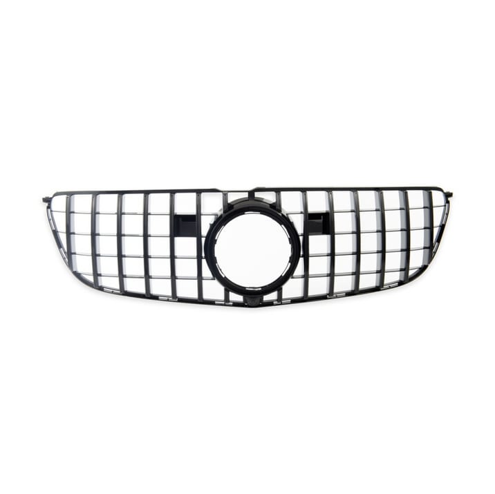 Grill Mercedes-Benz GLS X166 Facelift GT Gloss Black Camera DAMAGED