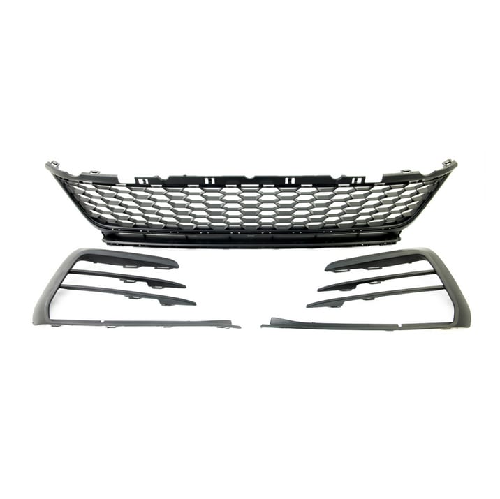 Grill Volkswagen Golf 7 Facelift GTI Matt Black