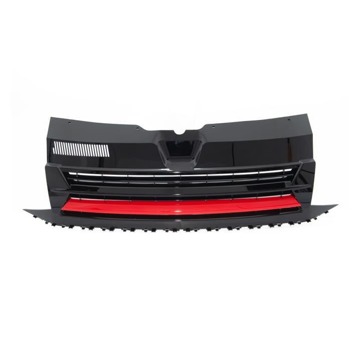 Grill Volkswagen Transporter T6 Red Strip bez znaczka