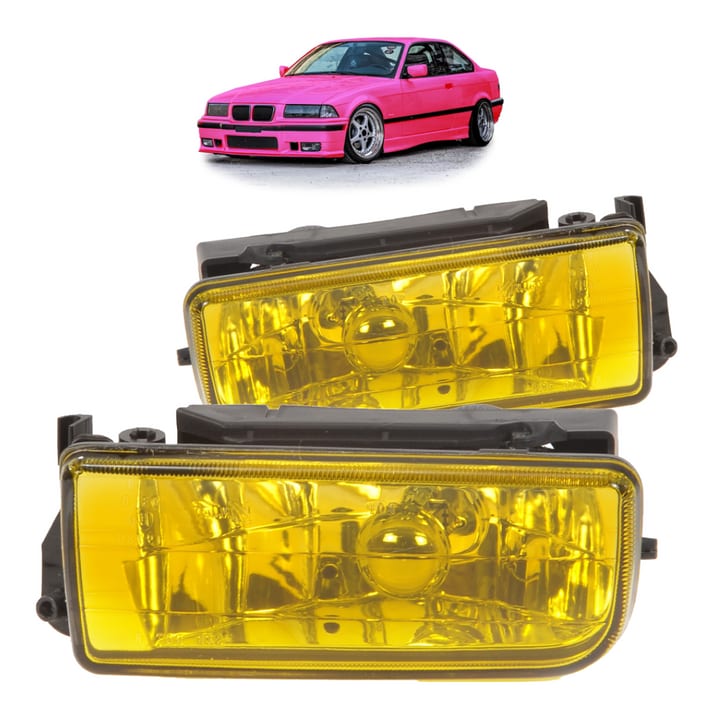 Halogeny BMW 3 E36 Compact Yellow