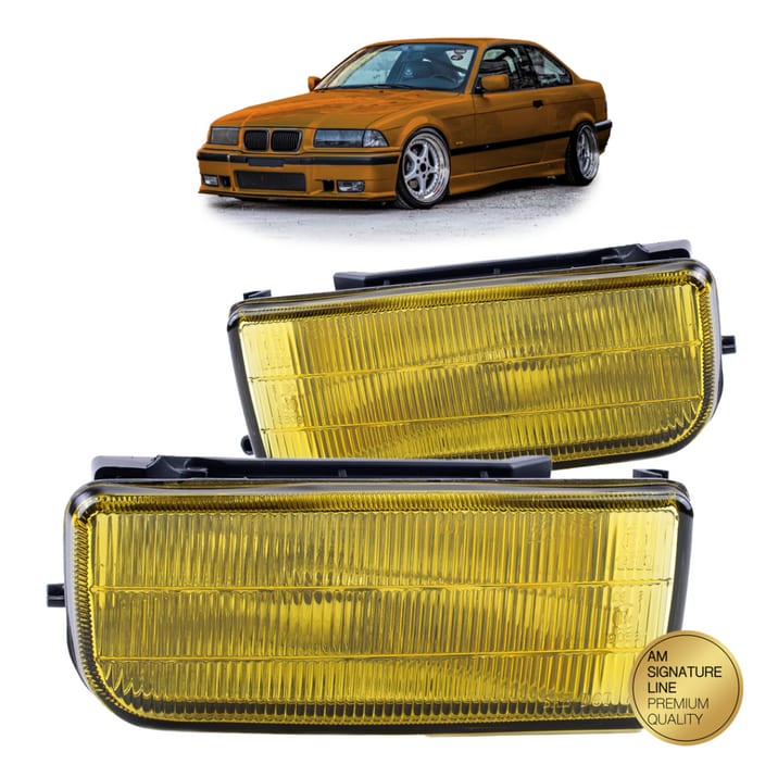 Halogeny BMW 3 E36 Compact Yellow