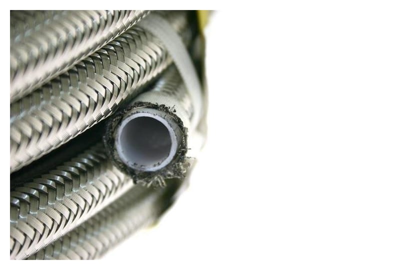 HYDRON Wąż PTFE AN6 (DN08) karbowany