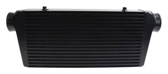 Intercooler TurboWorks 600x300x76 wejście 3" Bar and Plate Czarny