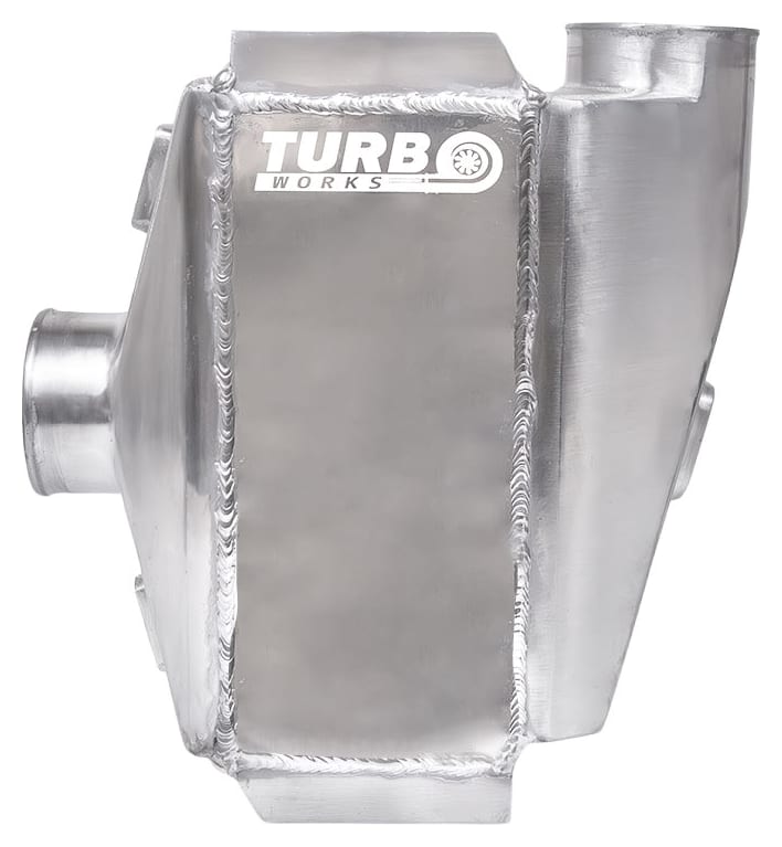 Intercooler wodny TurboWorks 255x115x115 3" 1x90st 1x0st
