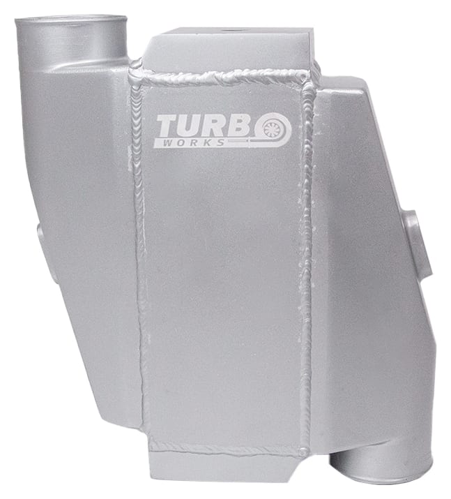 Intercooler wodny TurboWorks 255x115x115 3" 2x90st flip