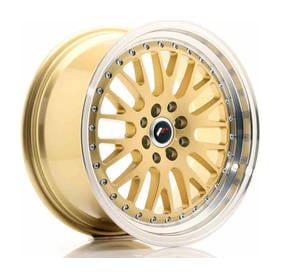 JR Wheels JR10 18x9,5 ET18 5x114/120 Gold w/Machined Lip
