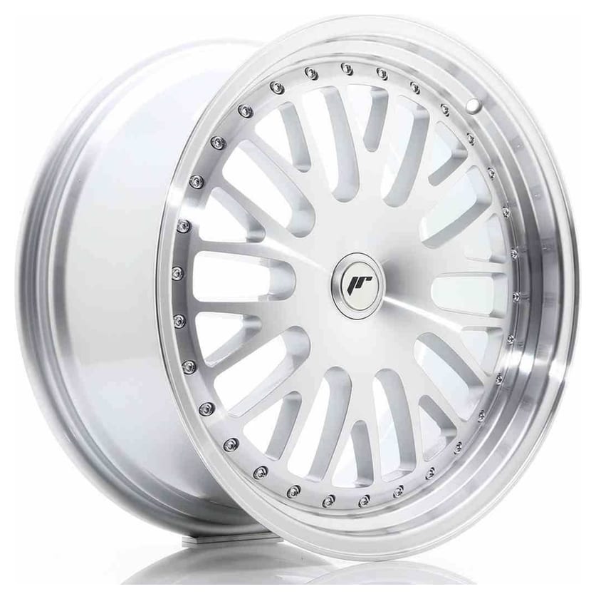 JR Wheels JR10 19x8,5 ET20-35 Blank Silver Machined Face
