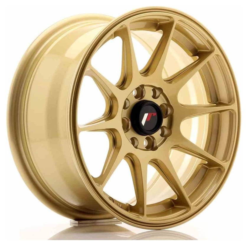 JR Wheels JR11 15x7 ET30 4x100/108 Gold