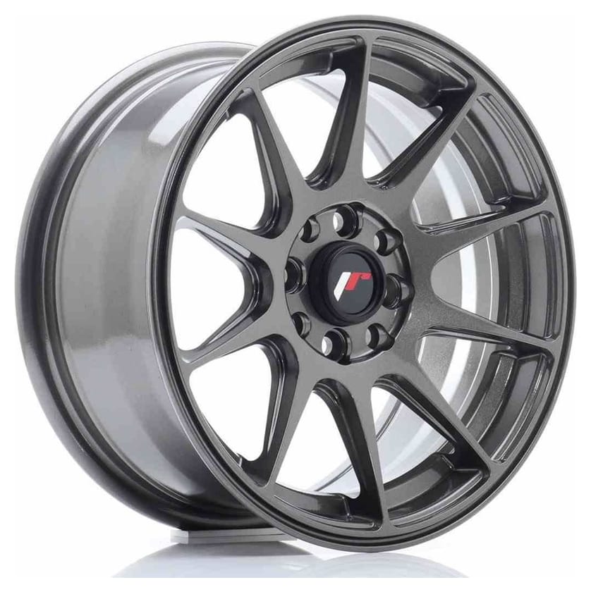 JR Wheels JR11 15x7 ET30 4x100/114 Hyper Gray