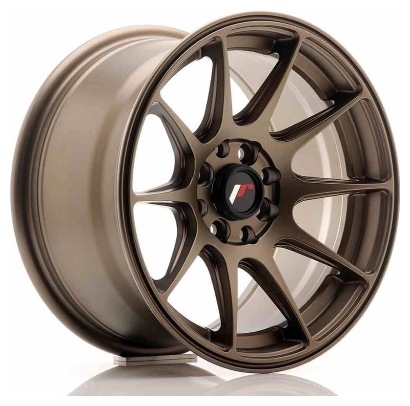 JR Wheels JR11 15x8 ET25 4x100/114 Matt Bronze