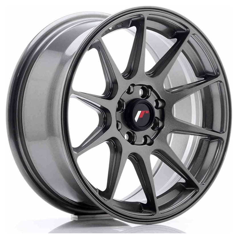 JR Wheels JR11 16x7 ET30 5x100/114 Hyper Gray