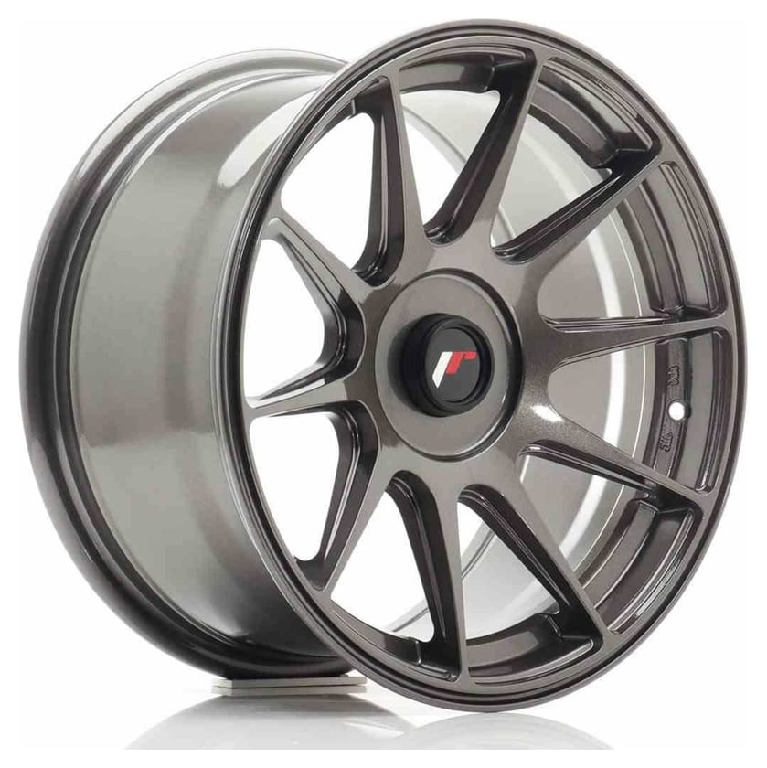 JR Wheels JR11 16x8 ET25 Blank Hyper Gray