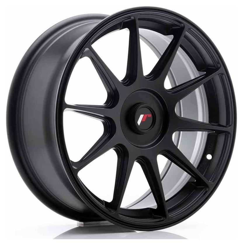 JR Wheels JR11 17x7,25 ET35-40 Blank Matt Black