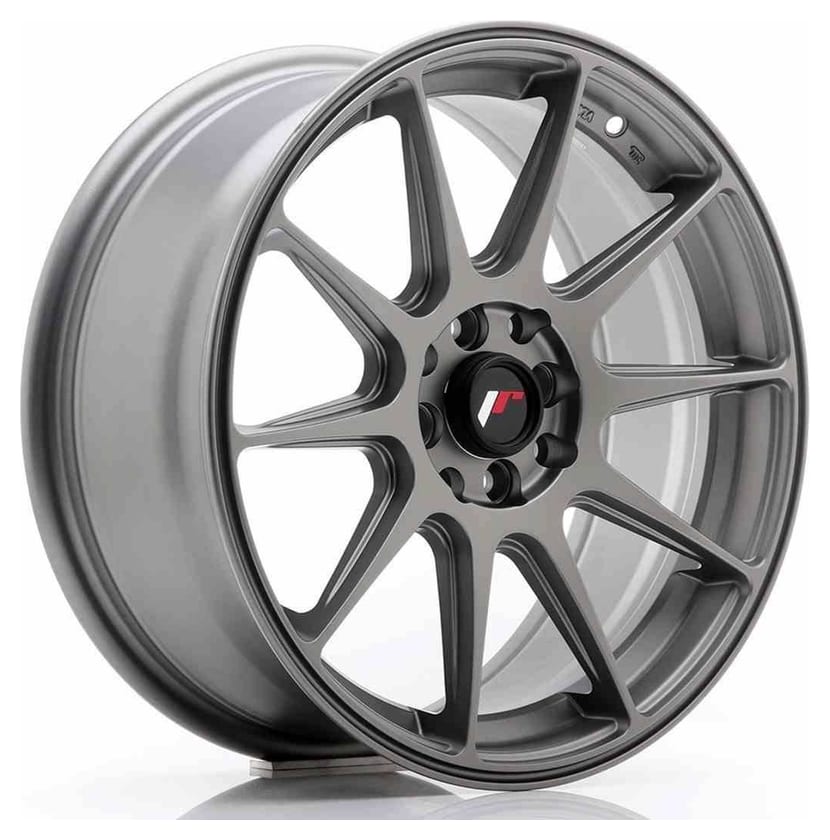JR Wheels JR11 17x7,25 ET35 5x100/114,3 Matt Gun Metal