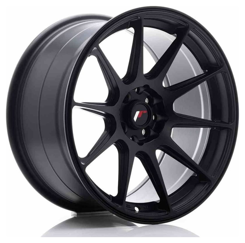JR Wheels JR11 17x9 ET20 4x100/114 Matt Black