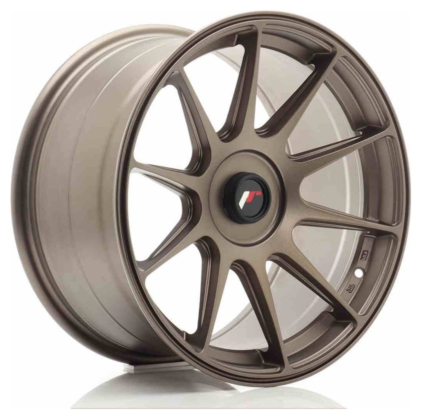 JR Wheels JR11 17x9 ET25-35 Blank Matt Bronze