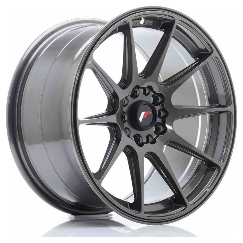 JR Wheels JR11 17x9 ET35 5x112/114 Hyper Gray