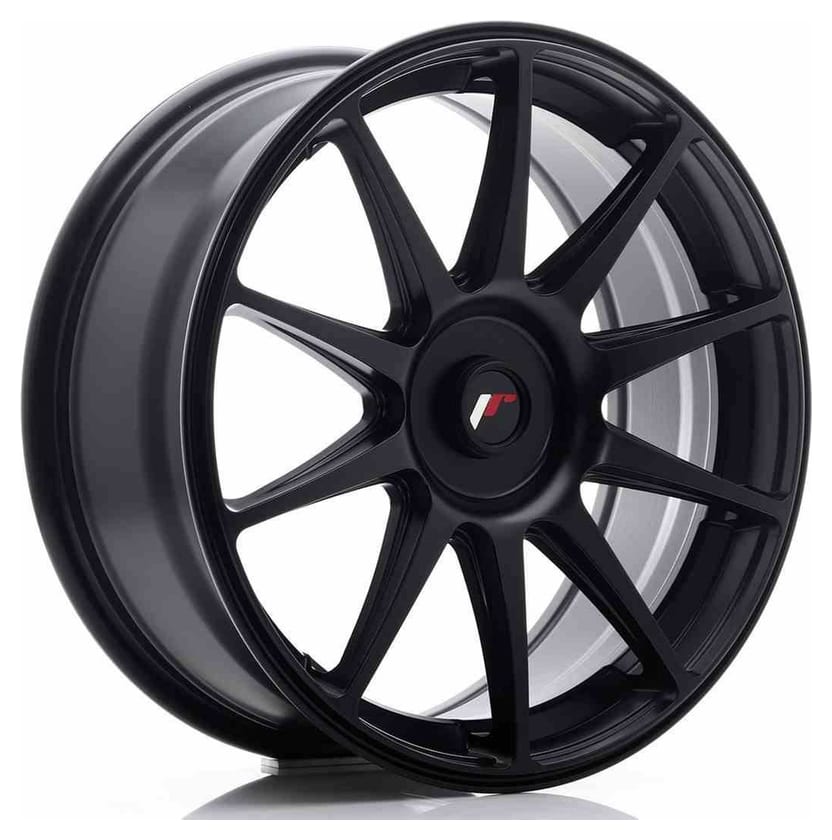 JR Wheels JR11 18x7,5 ET35-40 Blank Flat Black