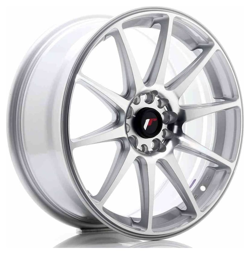 JR Wheels JR11 18x7,5 ET40 5x112/114 Silver Machined