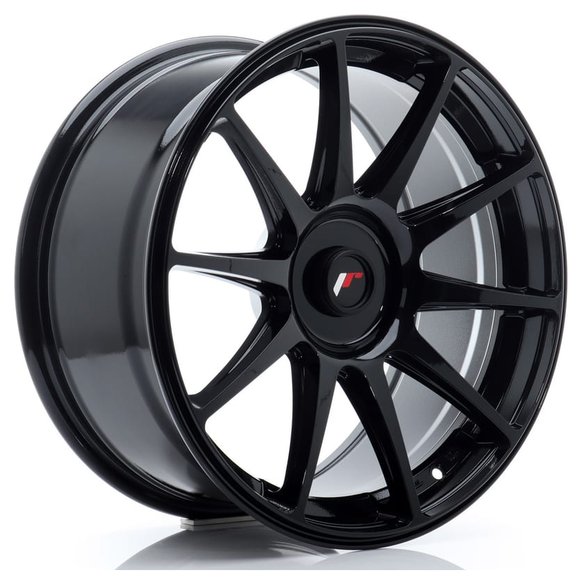 JR Wheels JR11 18x8,5 ET20-40 Blank Glossy Black