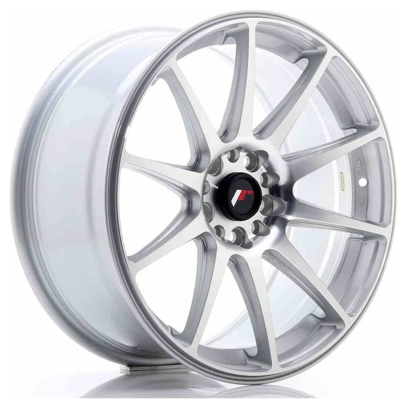 JR Wheels JR11 18x8,5 ET30 5x114/120 Silver Machined