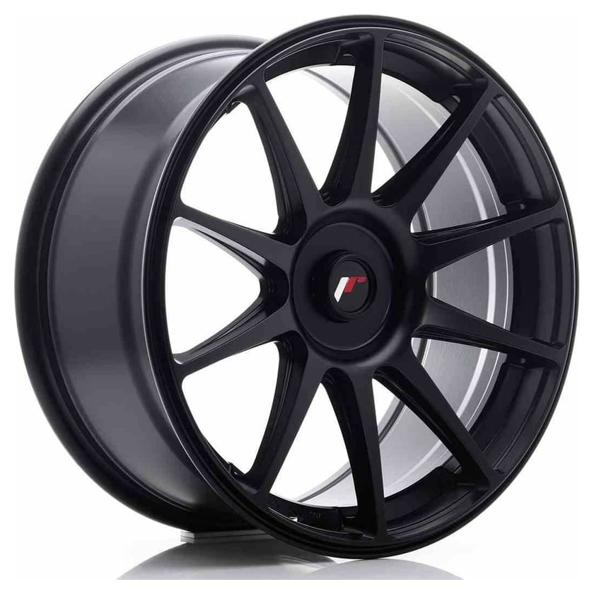 JR Wheels JR11 18x8,5 ET35-40 Blank Flat Black