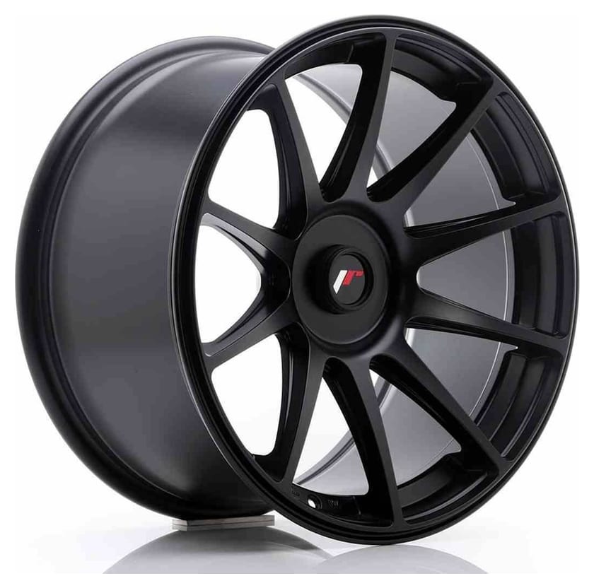 JR Wheels JR11 18x9,5 ET20-30 Blank Flat Black